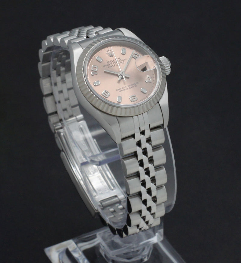 Rolex Oyster Perpetual Lady Datejust 69174 - 1999 - Rolex horloge - Rolex kopen - Rolex dames horloge - Trophies Watches