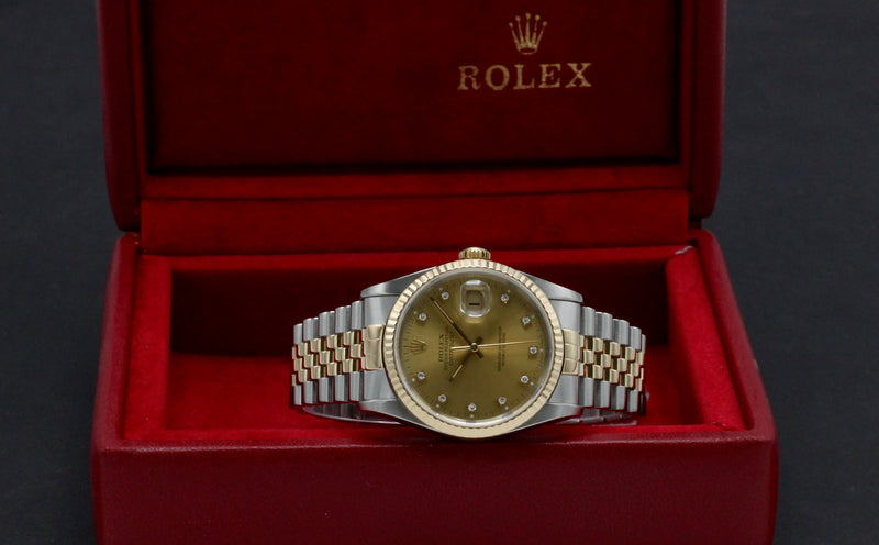 Rolex Datejust 16233G - 1991 - Rolex horloge - Rolex kopen - Rolex heren horloge - Trophies Watches