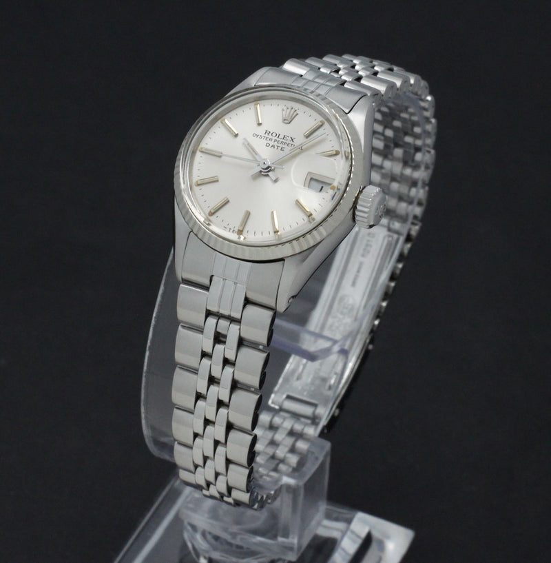 Rolex Oyster Perpetual Lady Date 6517 - 1963 - Rolex horloge - Rolex kopen - Rolex dames horloge - Trophies Watches