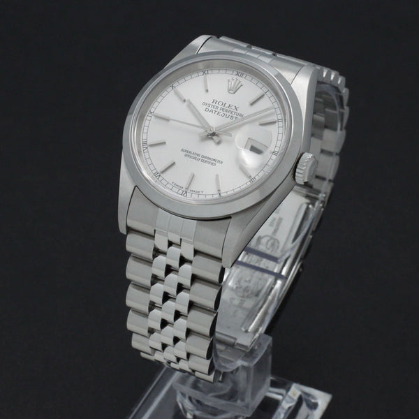 Rolex Datejust 16200 - 1999 - Rolex horloge - Rolex kopen - Rolex heren horloge - Trophies Watches