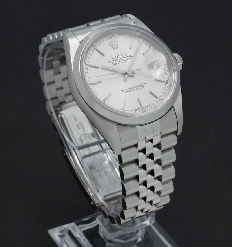 Rolex Datejust 16200 - 1999 - Rolex horloge - Rolex kopen - Rolex heren horloge - Trophies Watches