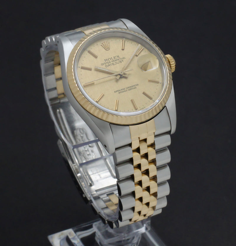 Rolex Datejust 16233 - 1989 - Rolex horloge - Rolex kopen - Rolex heren horloge - Trophies Watches