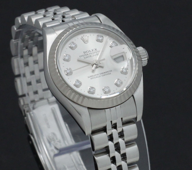 Rolex Oyster Perpetual Lady Datejust 79174G - 2001 - Rolex horloge - Rolex kopen - Rolex dames horloge - Trophies Watche