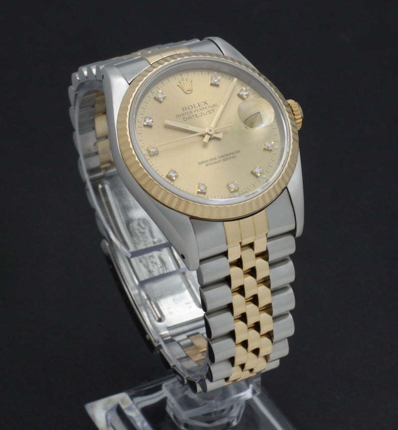 Rolex Datejust 16233G - 1994 - Rolex horloge - Rolex kopen - Rolex heren horloge - Trophies Watches