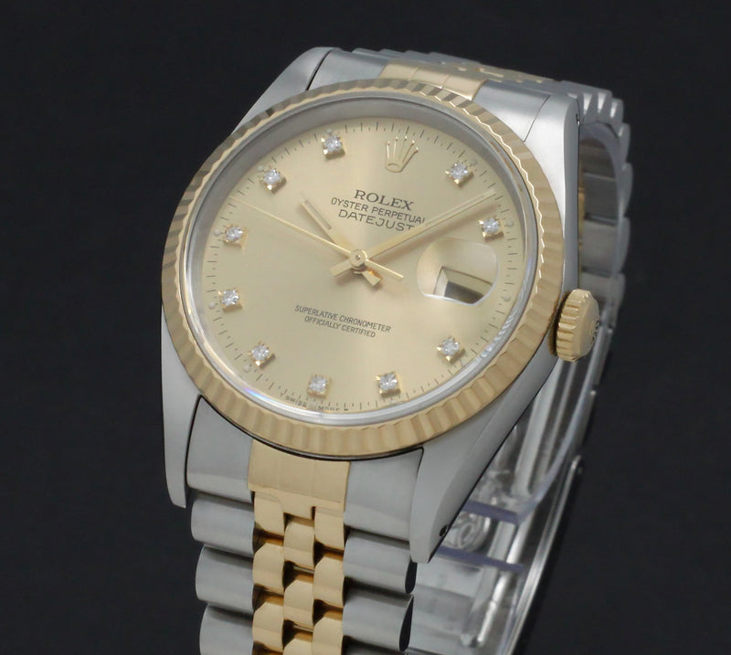 Rolex Datejust 16233G - 1993 - Rolex horloge - Rolex kopen - Rolex heren horloge - Trophies Watches