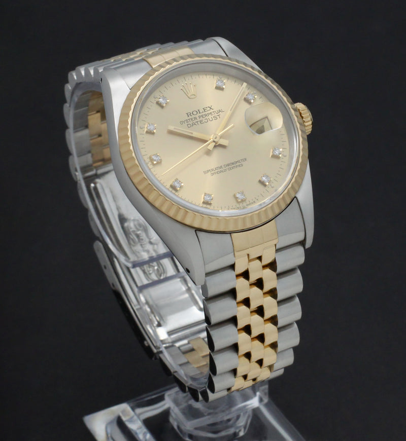 Rolex Datejust 16233G - 1993 - Rolex horloge - Rolex kopen - Rolex heren horloge - Trophies Watches