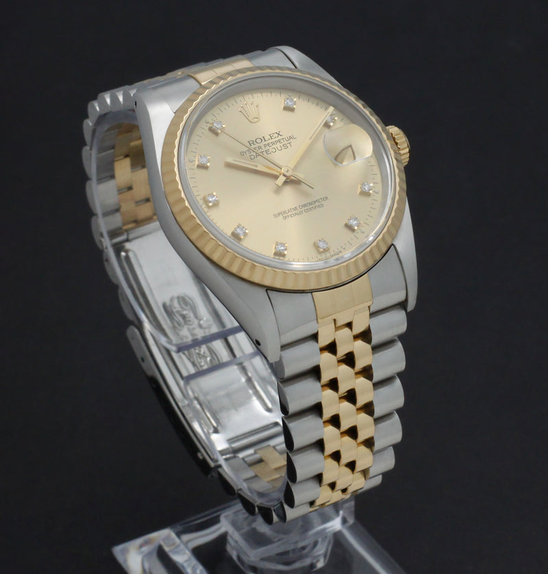 Rolex Datejust 16233G - 1993 - Rolex horloge - Rolex kopen - Rolex heren horloge - Trophies Watches