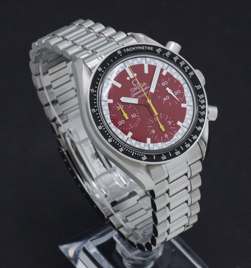 Omega Speedmaster Reduced Schumacher 3810.61.41 - 1998 - Omega horloge - Omega kopen - Omega heren horloge - Trophies Watche