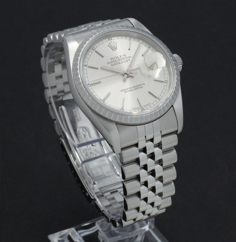 Rolex Datejust 16220 - 1989 - Rolex horloge - Rolex kopen - Rolex heren horloge - Trophies Watches