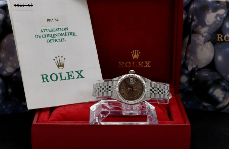 Rolex Oyster Perpetual Lady Datejust 69174 - 1996 - Rolex horloge - Rolex kopen - Rolex dames horloge - Trophies Watches