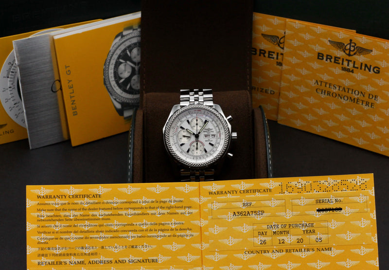 Breitling Bentley GT A13362 - 2005 - Breitling horloge - Breitling kopen - Breitling heren horloge - Trophies Watches