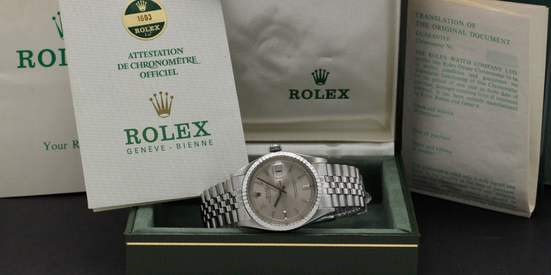 Rolex Datejust 1603 - 1971 - Rolex horloge - Rolex kopen - Rolex heren horloge - Trophies Watches