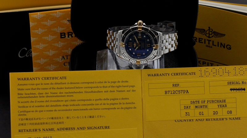 Breitling Cockpit Lady B71356 - 2008 - Breitling horloge - Breitling kopen - Breitling dames horloge - Trophies Watches