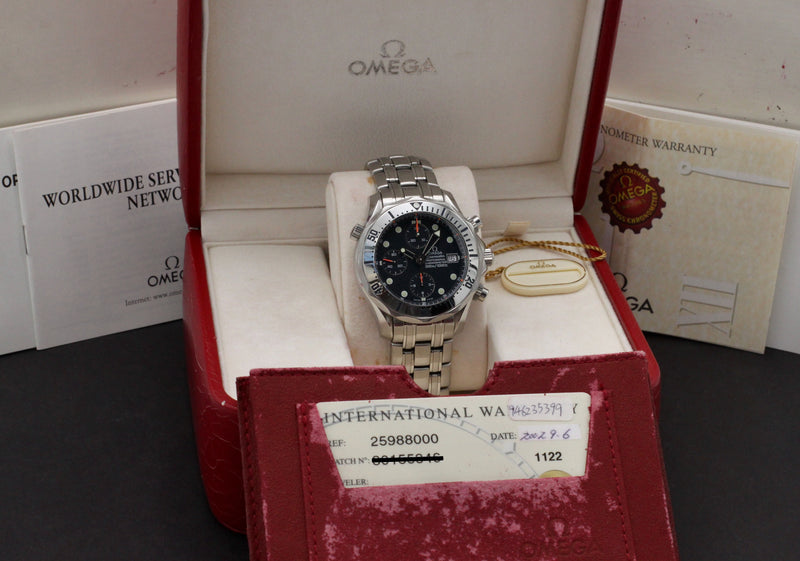 Omega Seamaster Diver 300 M 2589.30.00 - 2002 - Omega horloge - Omega kopen - Omega heren horloge - Trophies Watches