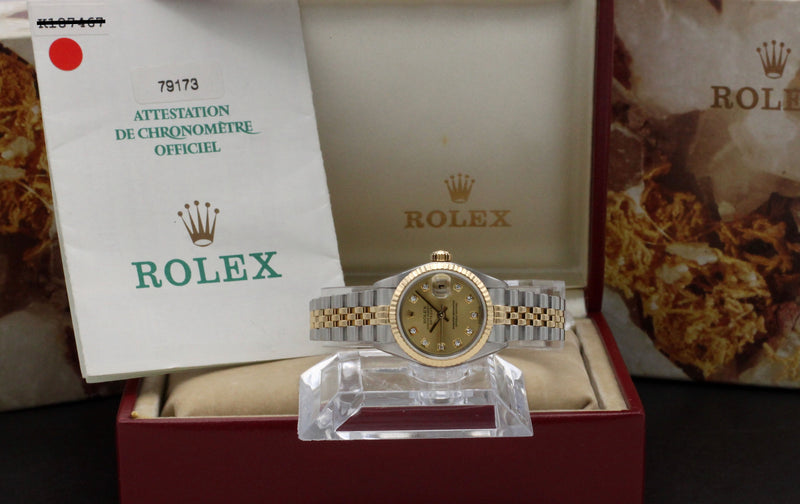 Rolex Lady-Datejust 79173G - 2000 - Rolex horloge - Rolex kopen - Rolex dames horloge - Trophies Watches