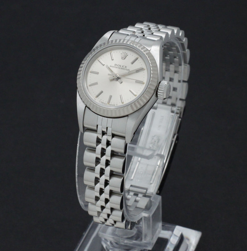 Rolex Oyster Perpetual 67194 - 1991 - Rolex horloge - Rolex kopen - Rolex dames horloge - Trophies Watches