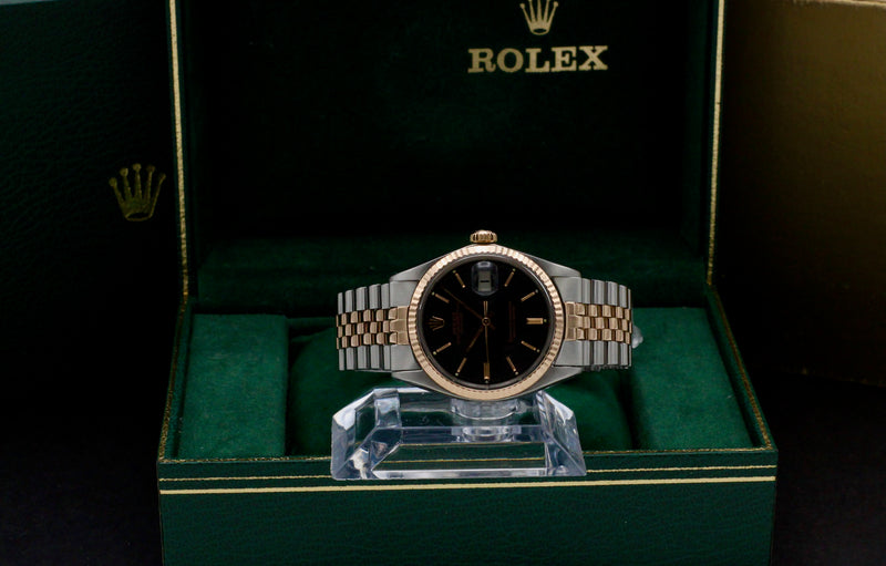 Rolex Datejust 1601 - 1972 - Rose goud/staal - two/tone - Rolex horloge - Rolex kopen - Rolex heren horloge - Trophies Watches