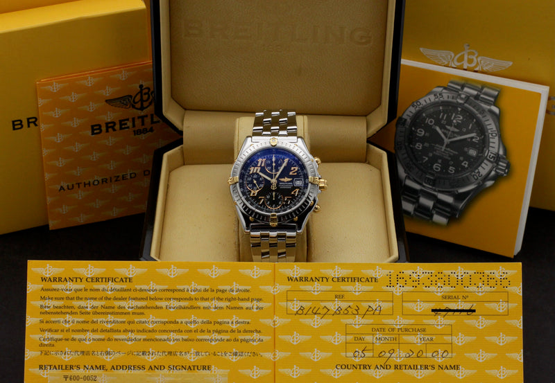 Breitling Chronomat B13350 - 2000 - Breitling horloge - Breitling kopen - Breitling heren horloge - Trophies Watches