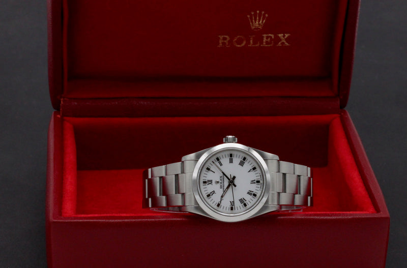 Rolex Oyster Perpetual 67480 - 1991 - Rolex horloge - Rolex kopen - Rolex dames horloge - Trophies Watches