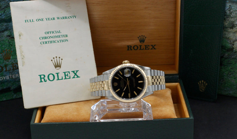 Rolex Datejust 16233 - 1992 - Rolex horloge - Rolex kopen - Rolex heren horloge - Trophies Watches