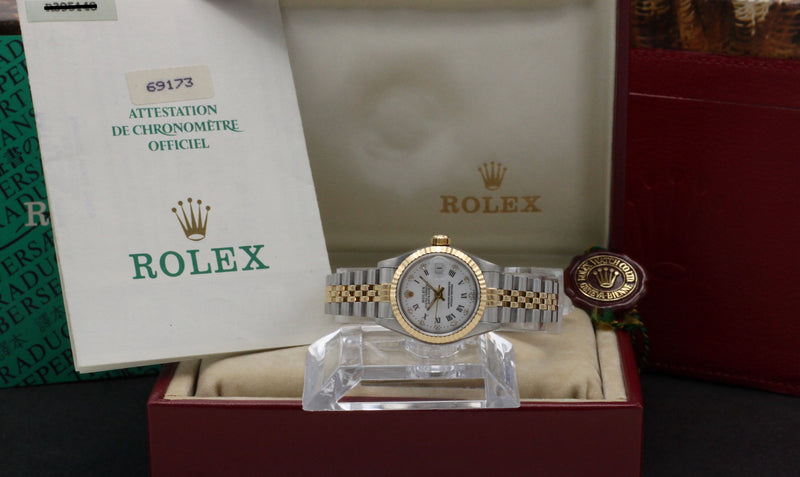 Rolex Lady-Datejust 69173G - 1988 - Rolex horloge - Rolex kopen - Rolex dames horloge - Trophies Watches