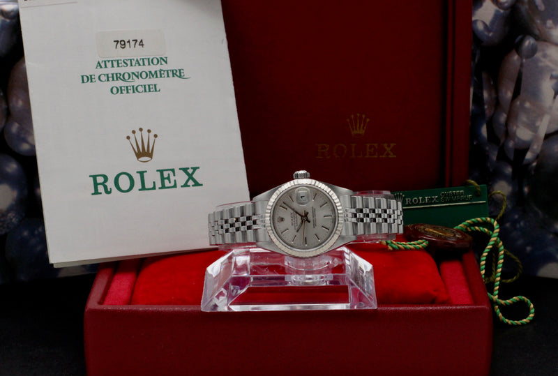 Rolex Oyster Perpetual Lady Datejust 79174 - 2001 - Rolex horloge - Rolex kopen - Rolex dames horloge - Trophies Watches