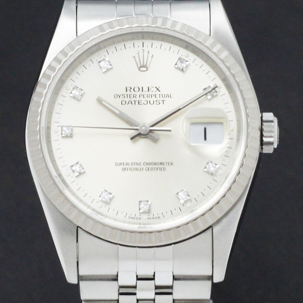 Rolex Datejust 16234G - 1991 - Rolex horloge - Rolex kopen - Rolex heren horloge - Trophies Watches