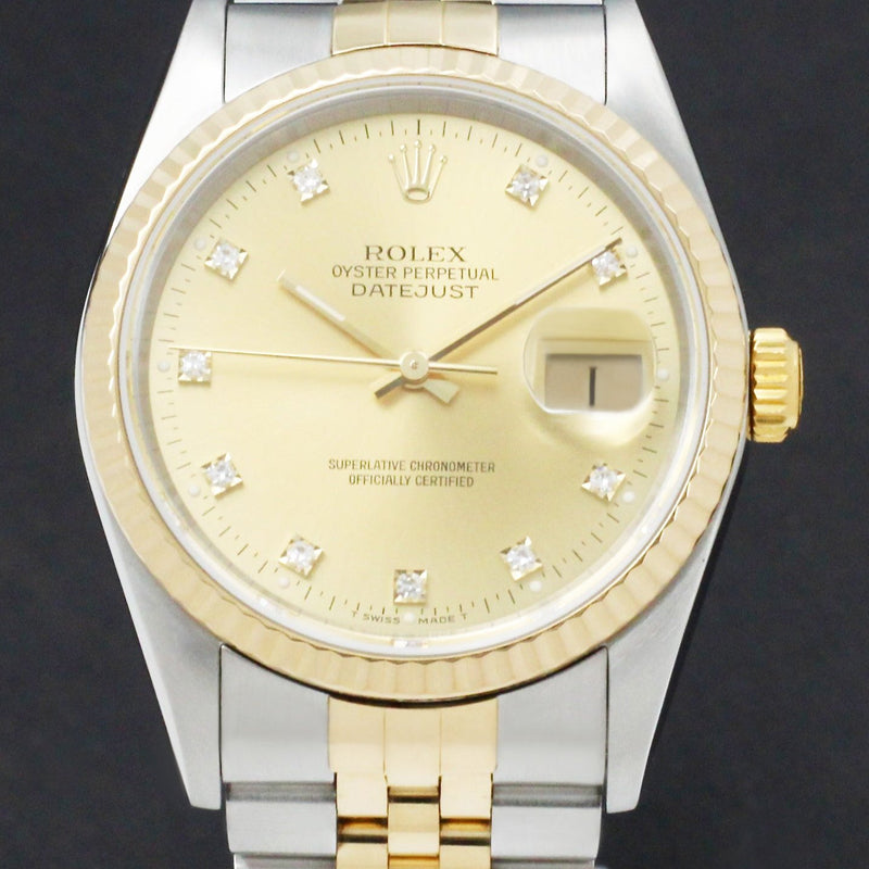 Rolex Datejust 16233G - 1991 - Rolex horloge - Rolex kopen - Rolex heren horloge - Trophies Watches