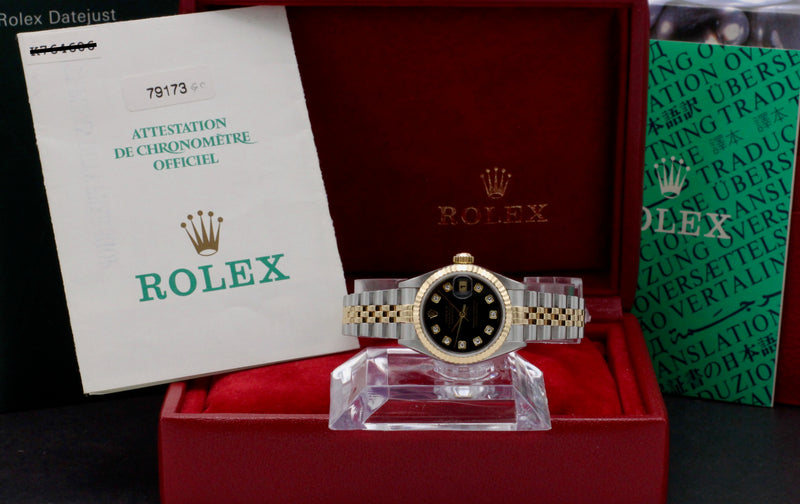 Rolex Lady-Datejust 79173G - 2001 - Rolex horloge - Rolex kopen - Rolex dames horloge - Trophies Watches