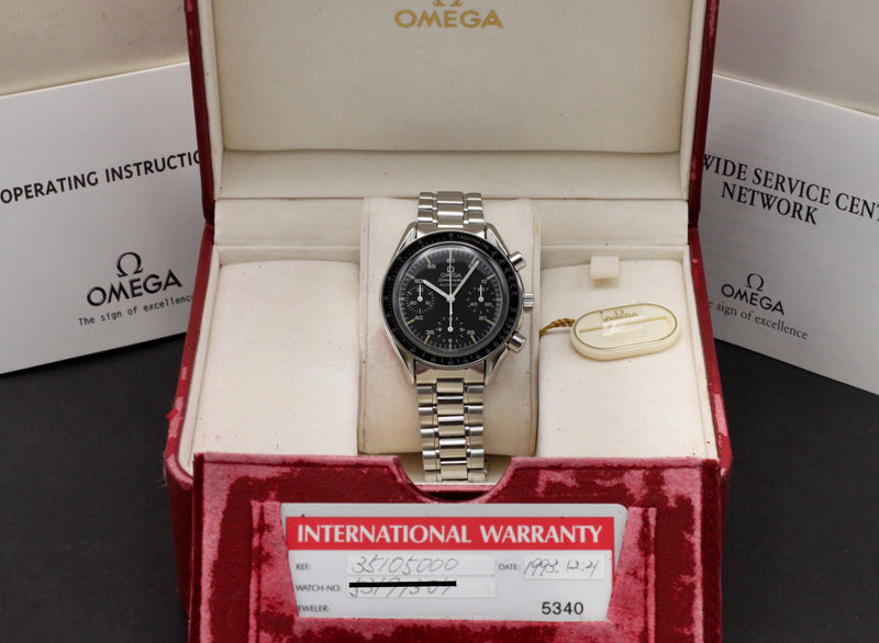 Omega Speedmaster Reduced 3510.50.00 - 1993 - Omega horloge - Omega kopen - Omega heren horloge - Trophies Watches