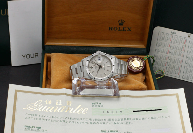 Rolex Oyster Perpetual Date 1520 - 2003 - Rolex horloge - Rolex kopen - Rolex heren horloge - Trophies Watches