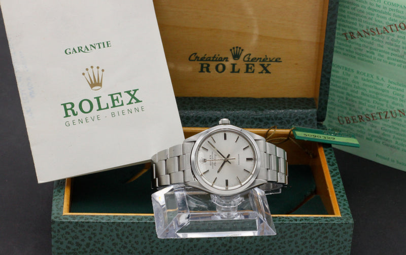 Rolex Air King Precision 5500 - 1978 - Rolex horloge - Rolex kopen - Rolex heren horloge - Trophies Watches