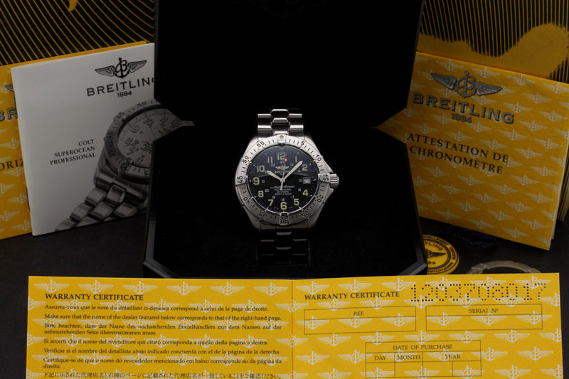 Breitling Superocean A17345 - 2002 - Breitling horloge - Breitling kopen - Breitling heren horloge - Trophies Watches