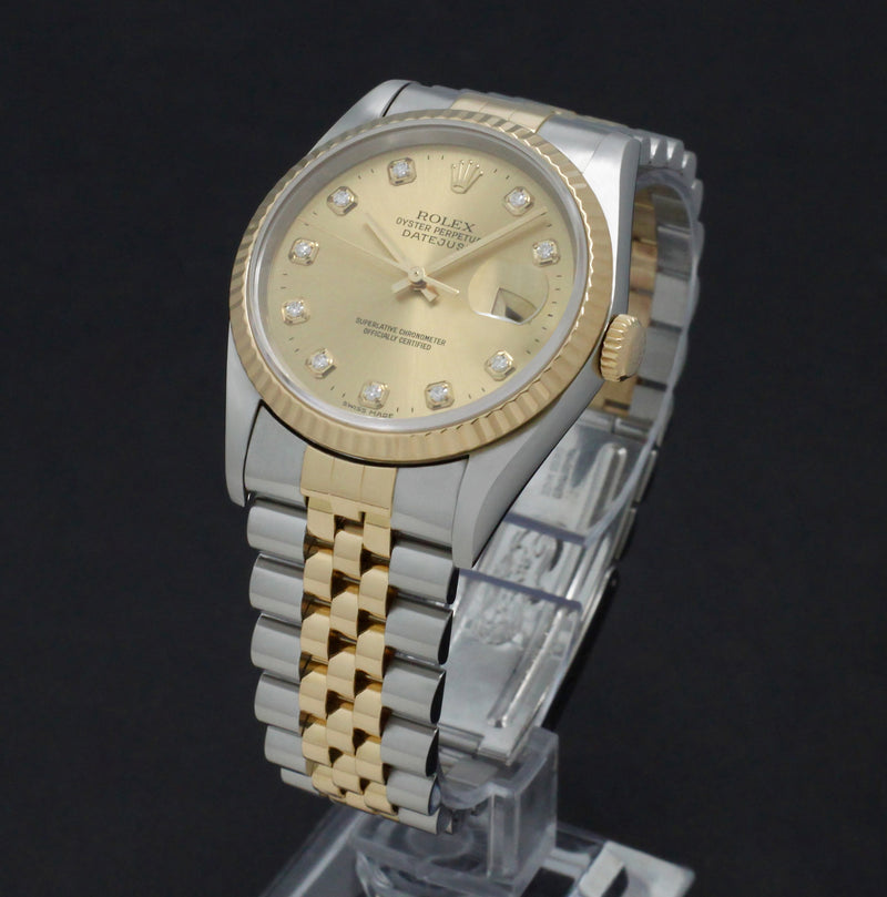 Rolex Datejust 16233G - 2000 - Rolex horloge - Rolex kopen - Rolex heren horloge - Trophies Watches