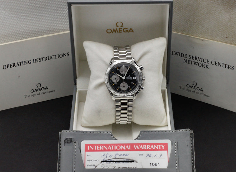 Omega Speedmaster 3511.50.00 - 1996 - Omega horloge - Omega kopen - Omega heren horloges - Trophies Watches