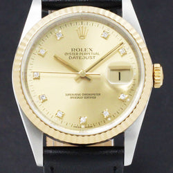 Rolex Datejust 16233G - 1989 - Rolex horloge - Rolex kopen - Rolex heren horloge - Trophies Watches