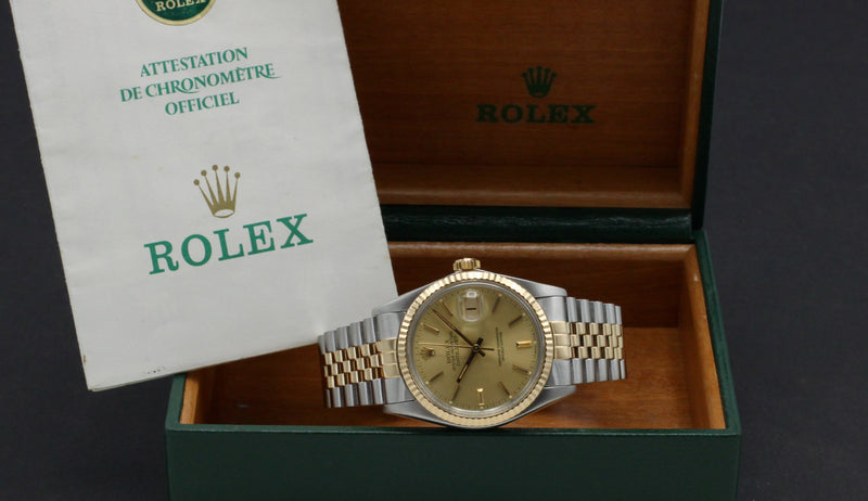 Rolex Datejust 16013 - 1985 - Rolex horloge - Rolex kopen - Rolex heren horloge - Trophies Watches