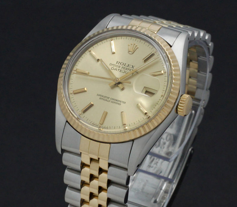 Rolex Datejust 16013 - 1986 - Rolex horloge - Rolex kopen - Rolex heren horloge - Trophies Watches