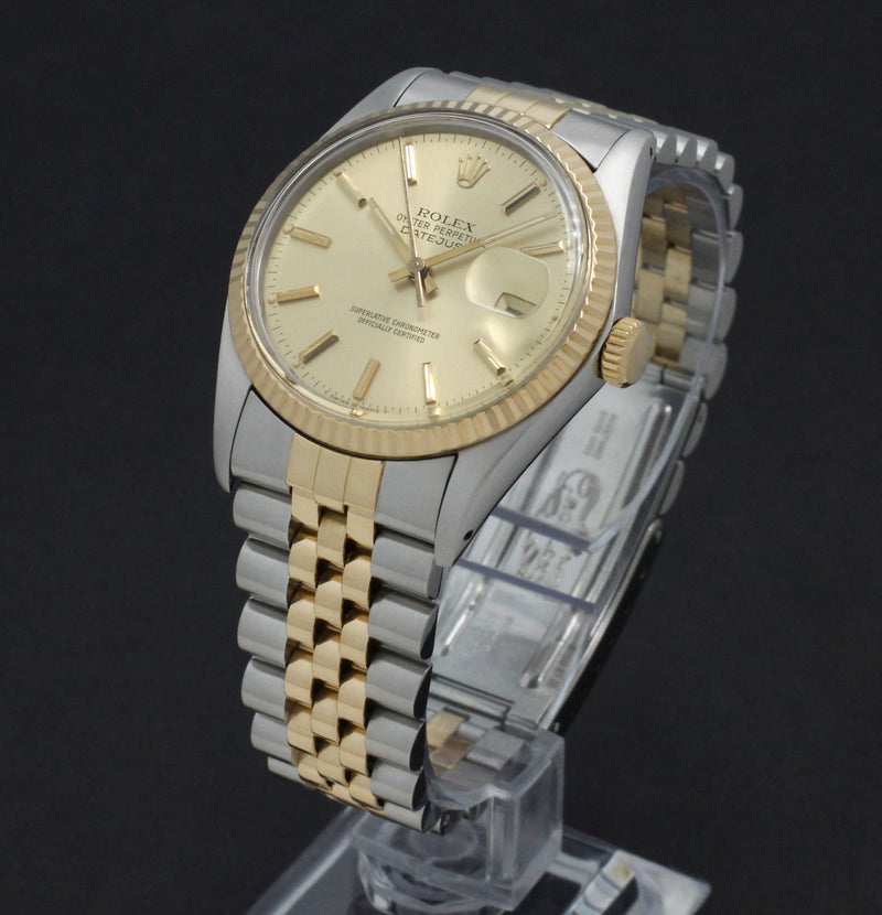 Rolex Datejust 16013 - 1986 - Rolex horloge - Rolex kopen - Rolex heren horloge - Trophies Watches