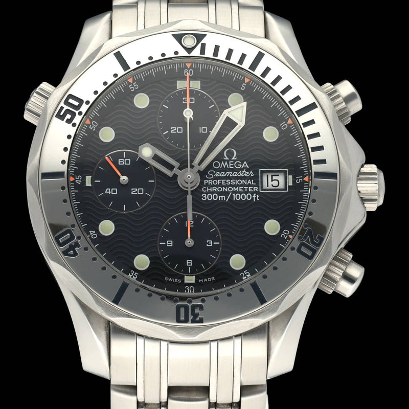 Omega Seamaster Diver 300 M 2589.30.00 - 2002 - Omega horloge - Omega kopen - Omega heren horloge - Trophies Watches