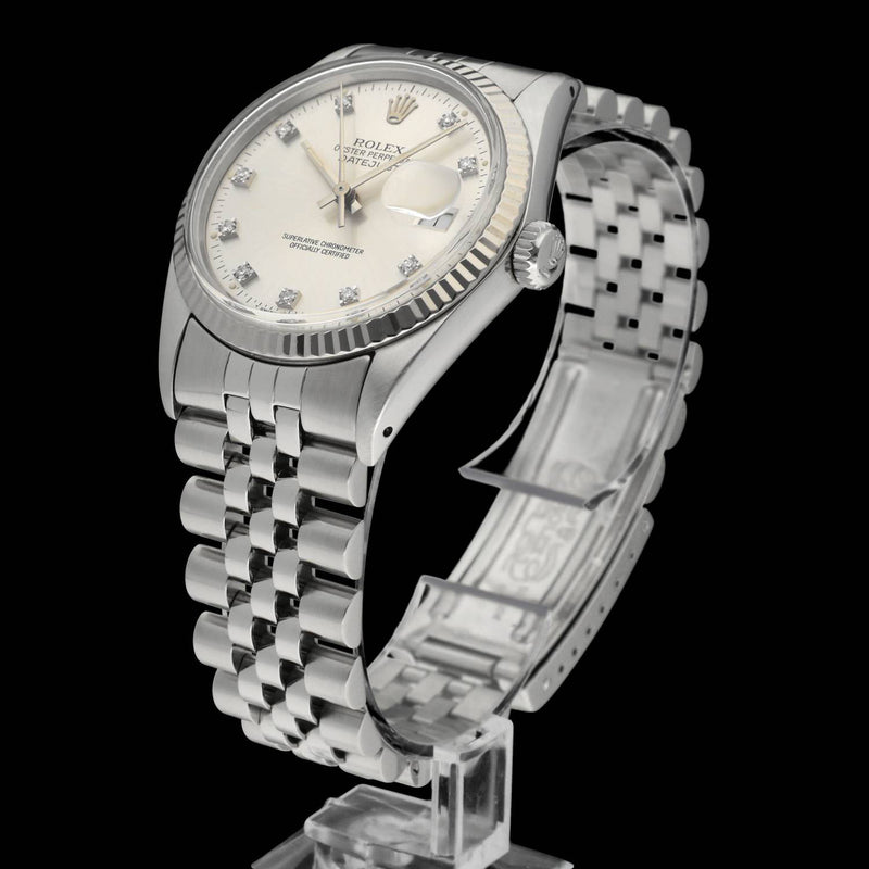 Rolex Datejust 16014G - 1985 - Rolex horloge - Rolex kopen - Rolex heren horloge - Trophies Watches