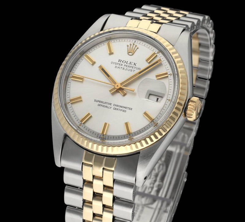 Rolex Datejust 1601 - 1971 - goud/staal - two/tone - Rolex horloge - Rolex kopen - Rolex heren horloge - Trophies Watches