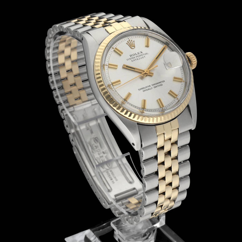 Rolex Datejust 1601 - 1971 - goud/staal - two/tone - Rolex horloge - Rolex kopen - Rolex heren horloge - Trophies Watches