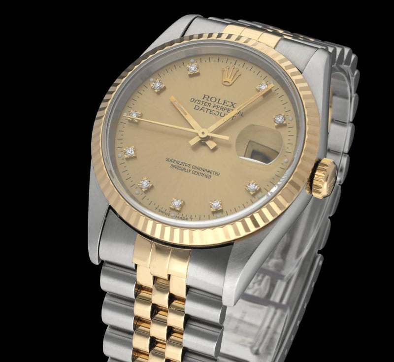 Rolex Datejust 16233G - 1995 - Rolex horloge - Rolex kopen - Rolex heren horloge - Trophies Watches