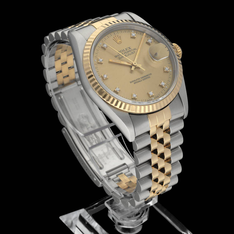 Rolex Datejust 16233G - 1995 - Rolex horloge - Rolex kopen - Rolex heren horloge - Trophies Watches