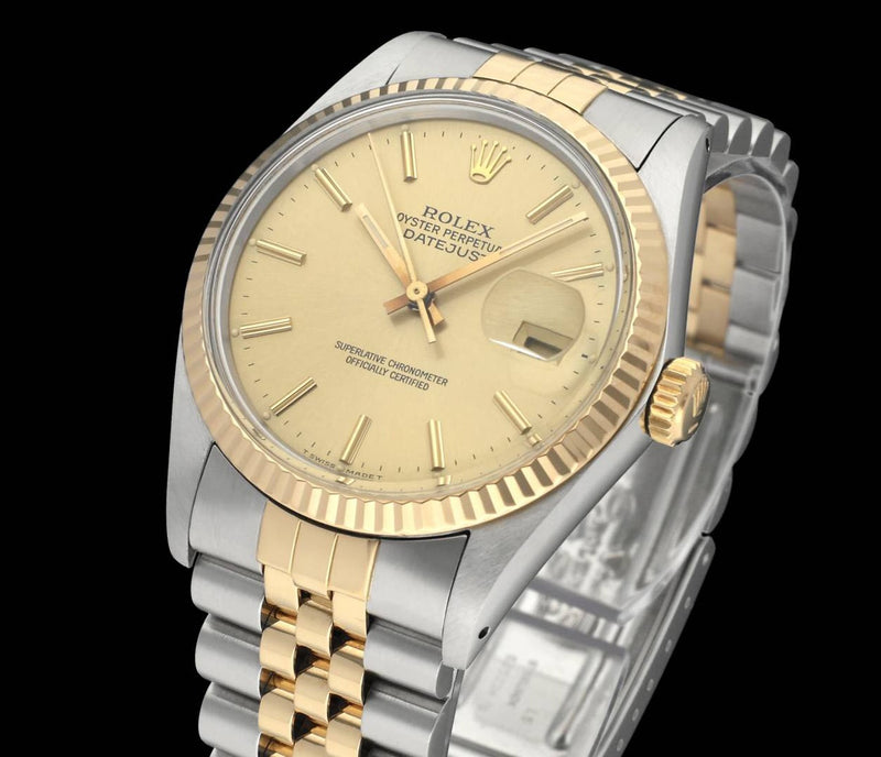 Rolex Datejust 16013 - 1987 - Rolex horloge - Rolex kopen - Rolex heren horloge - Trophies Watches