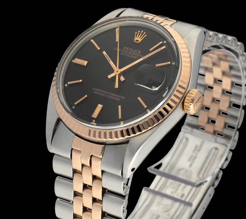 Rolex Datejust 1601 - 1972 - Rose goud/staal - two/tone - Rolex horloge - Rolex kopen - Rolex heren horloge - Trophies Watches