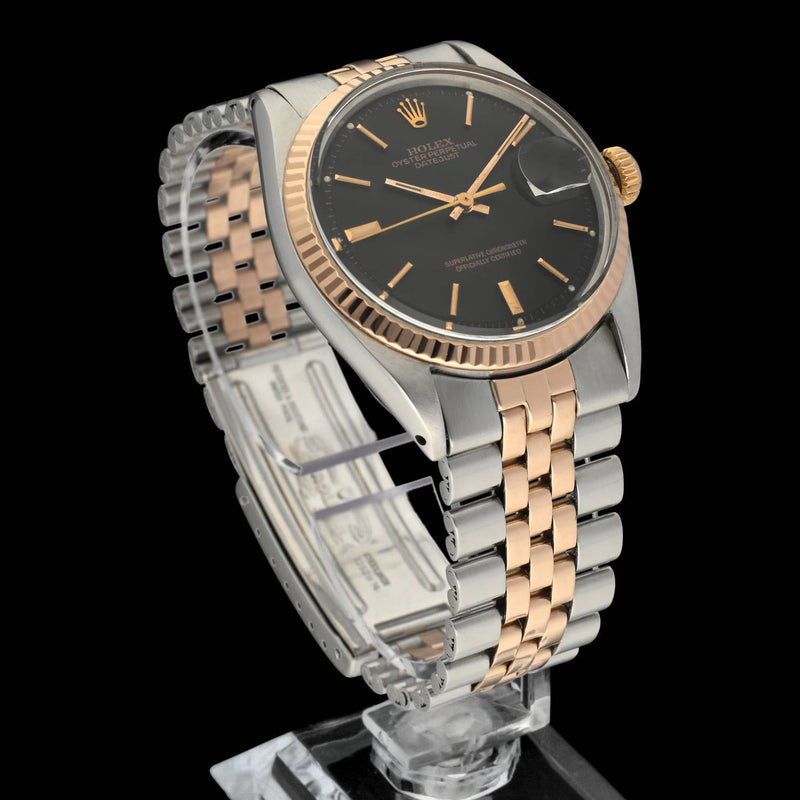 Rolex Datejust 1601 - 1972 - Rose goud/staal - two/tone - Rolex horloge - Rolex kopen - Rolex heren horloge - Trophies Watches