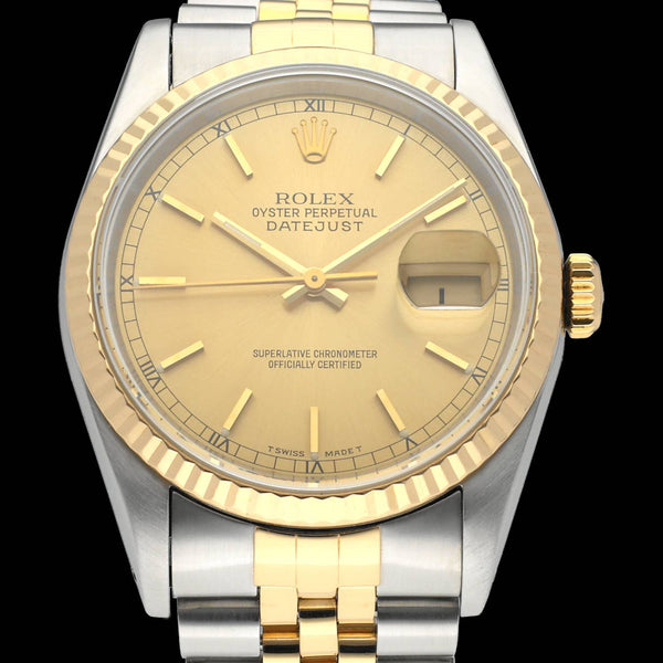 Rolex Datejust 16233 - 1991 - Rolex horloge - Rolex kopen - Rolex heren horloge - Trophies Watches