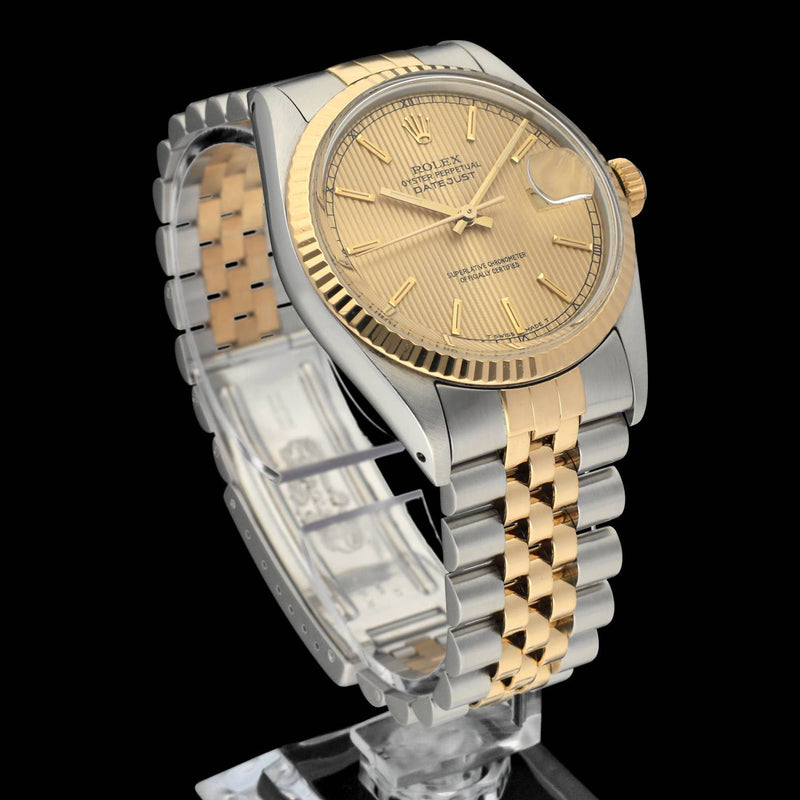 Rolex Datejust 16013 Tapestry - 1987 - Rolex horloge - Rolex kopen - Rolex heren horloge - Trophies Watches